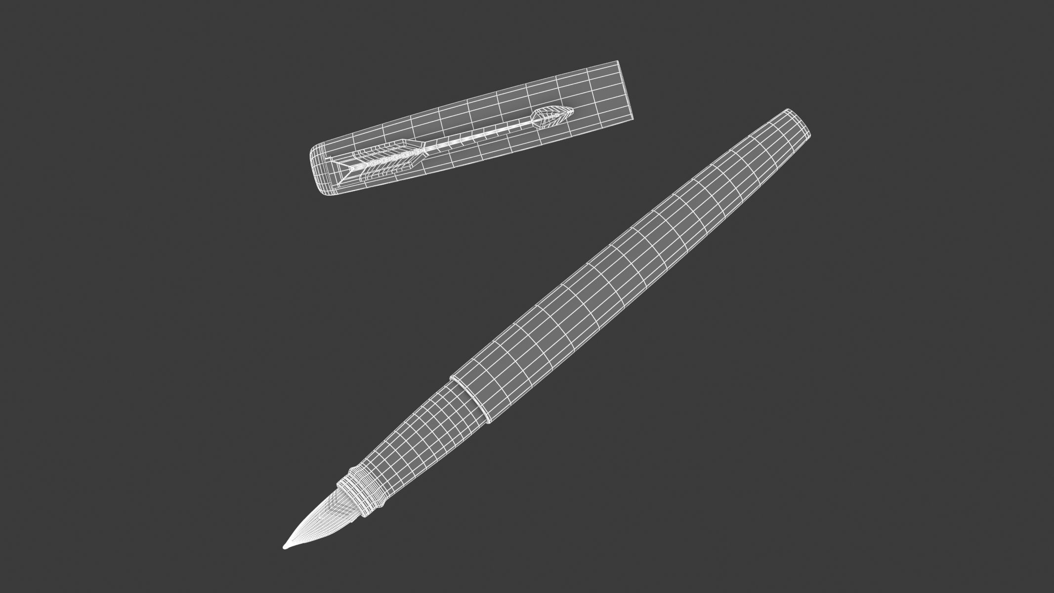 Originals Fountain Pen 3D model_14