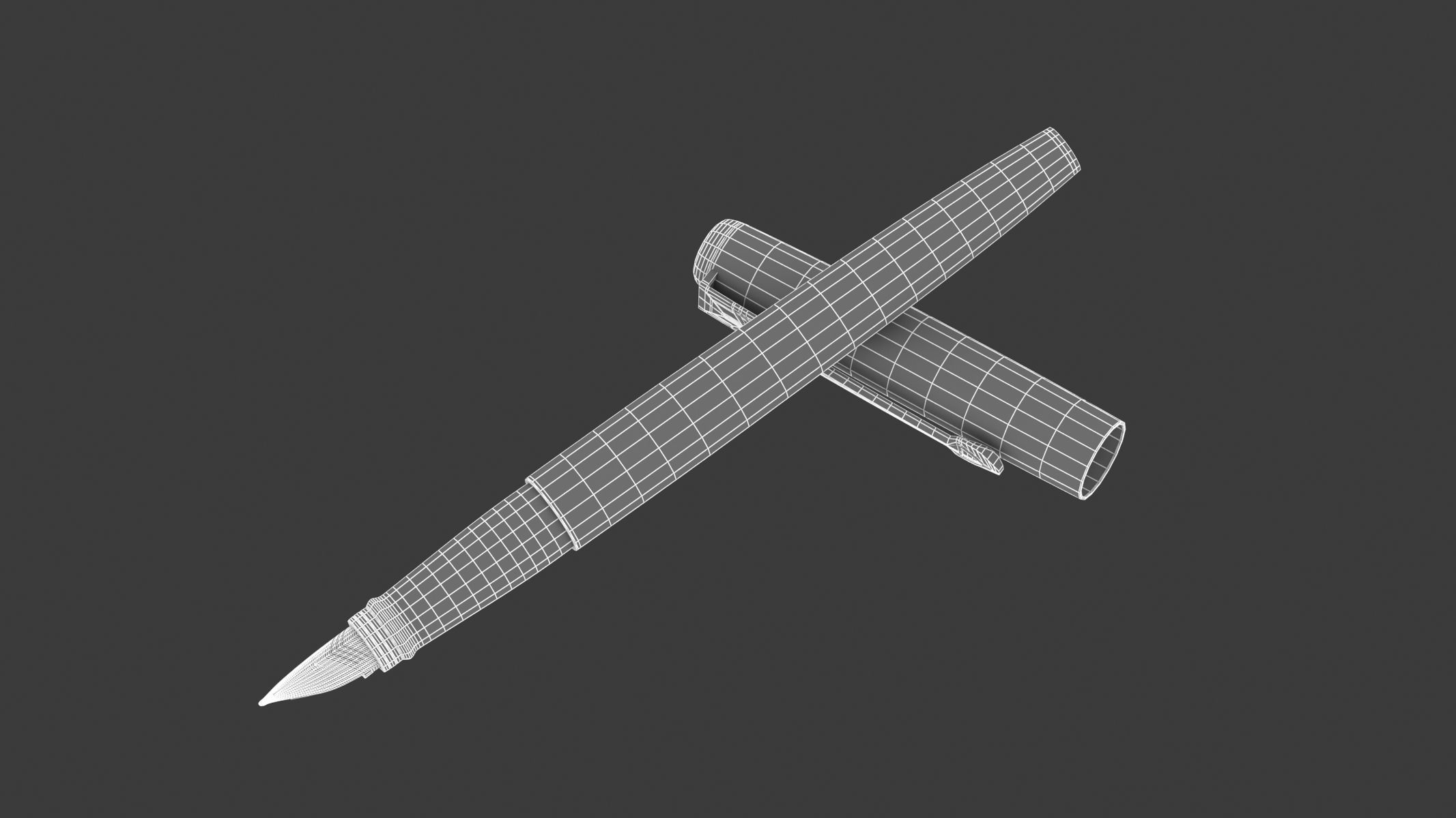 Originals Fountain Pen 3D model_19