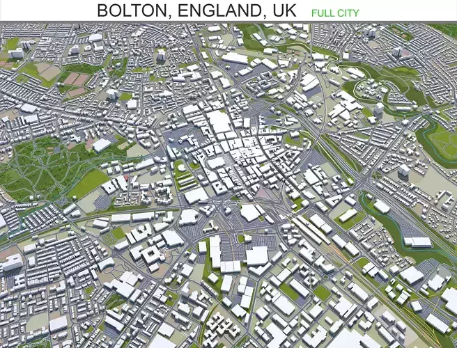 Bolton England UK 30km
