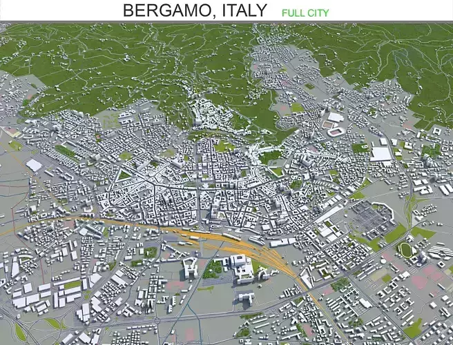 Bergamo Italy 30km