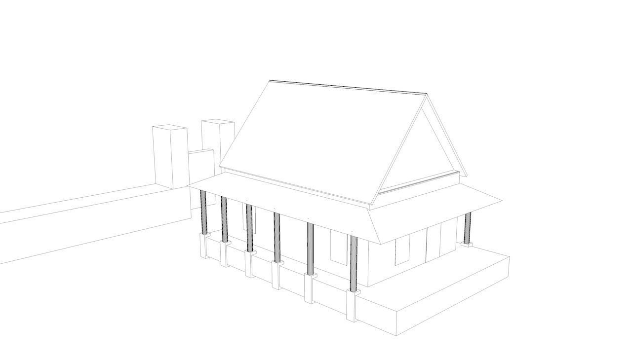 Abandoned House  3D model_6