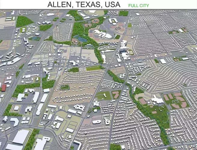 Allen Texas USA 20km