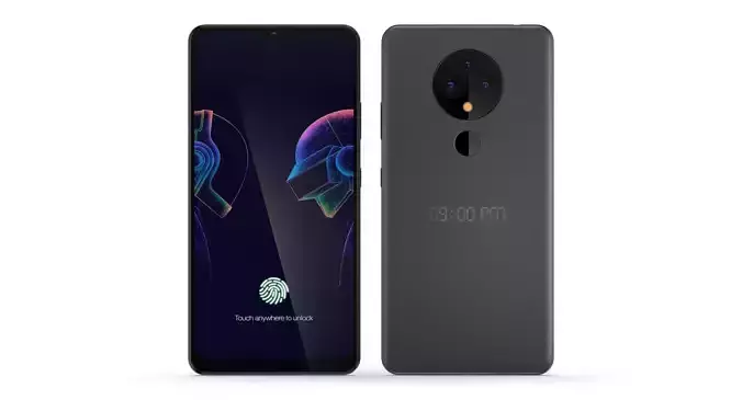 Generic Smartphone 03 3D model