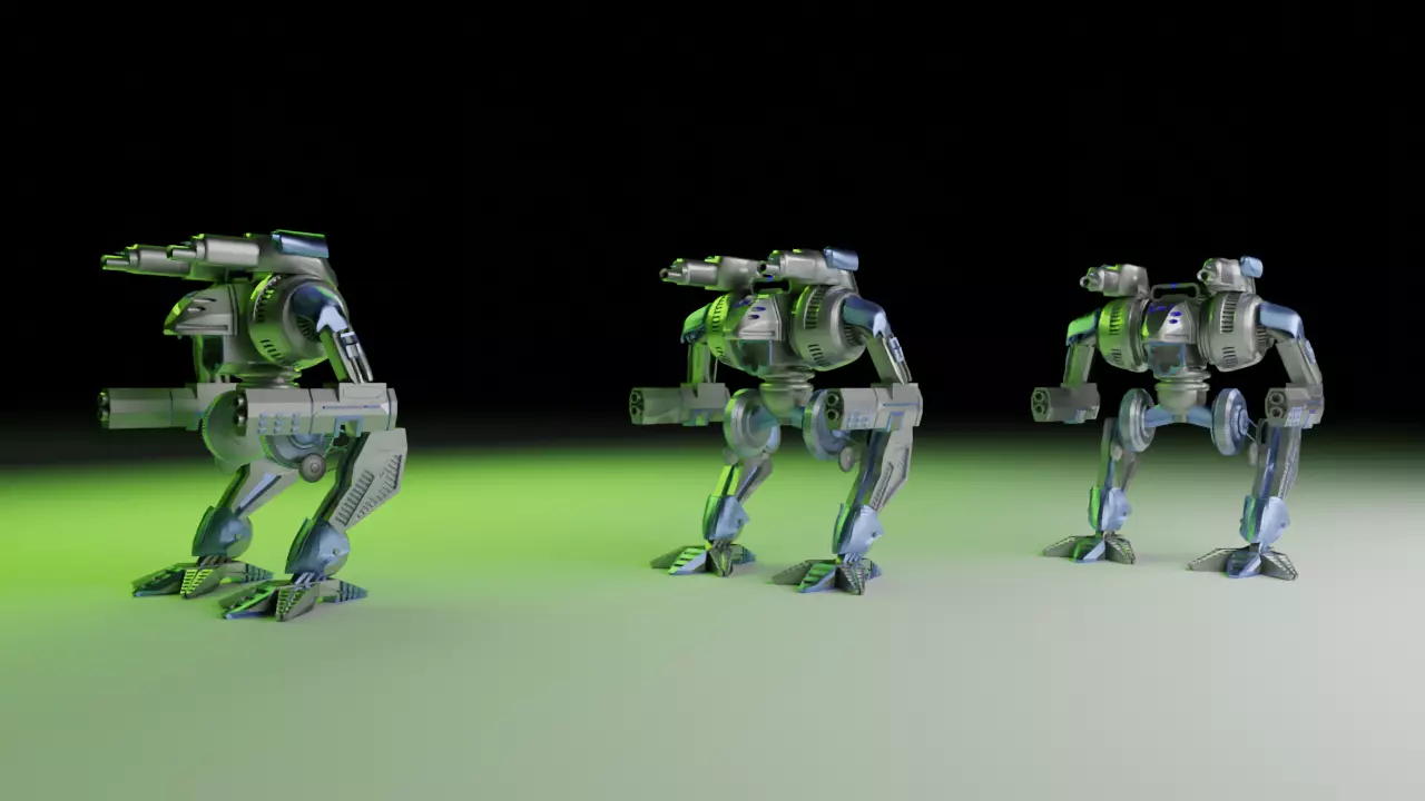 Robot The Blood Asp 3D model_0