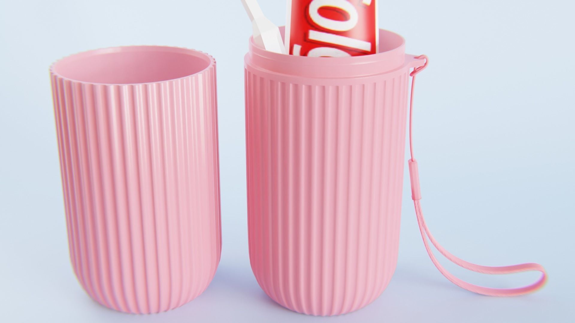 TOOTHPASTE AND TOOTH BRUSH 3D model_7