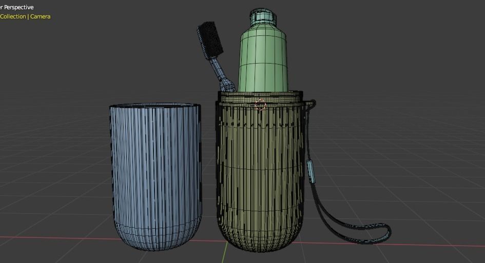 TOOTHPASTE AND TOOTH BRUSH 3D model_20