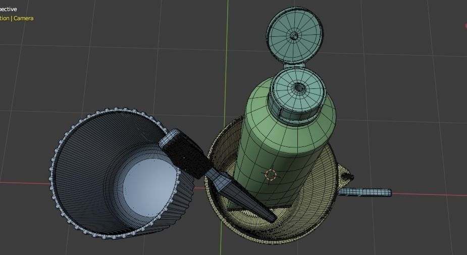 TOOTHPASTE AND TOOTH BRUSH 3D model_21