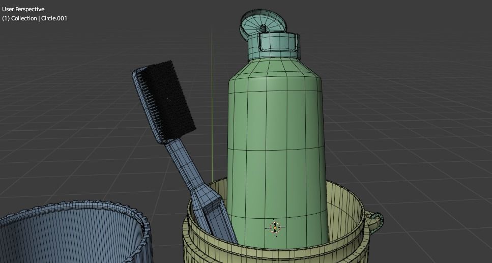 TOOTHPASTE AND TOOTH BRUSH 3D model_22