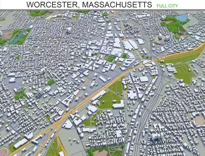 Worcester Massachusetts USA 30km