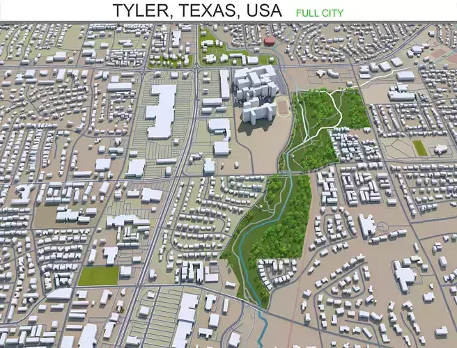 Tyler Texas USA 35km