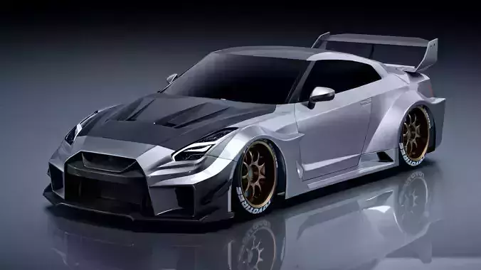 LB-Silhouette WORKS GT Nissan 35GT-RR 3D model