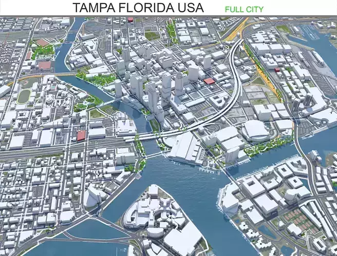 Tampa City Florida USA