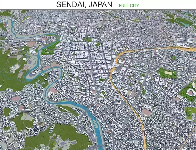 Sendai Japan 70km