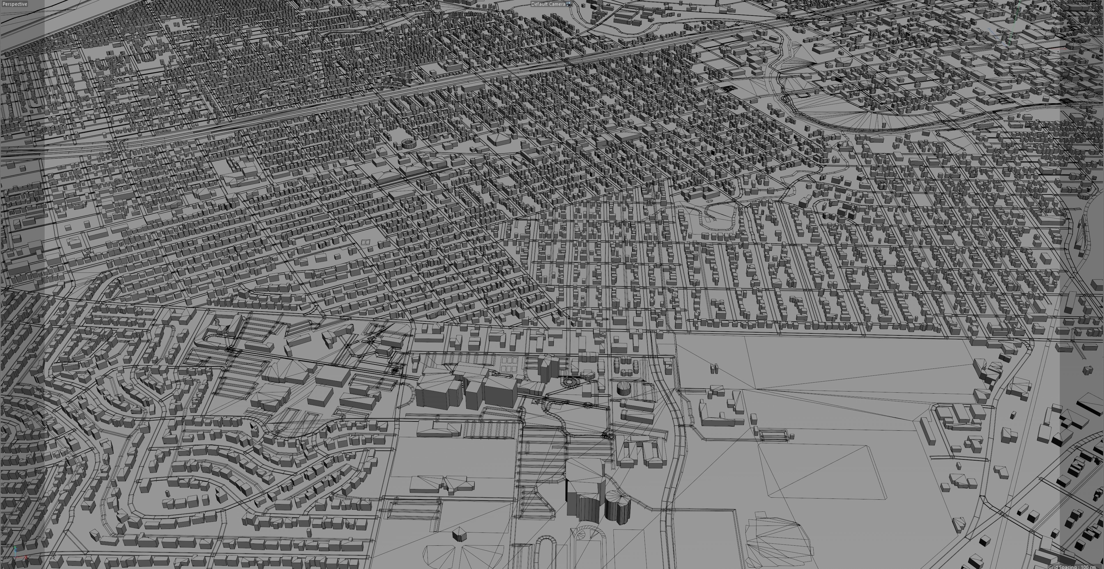 San Angelo Texas USA 40km Low-poly 3D model_12