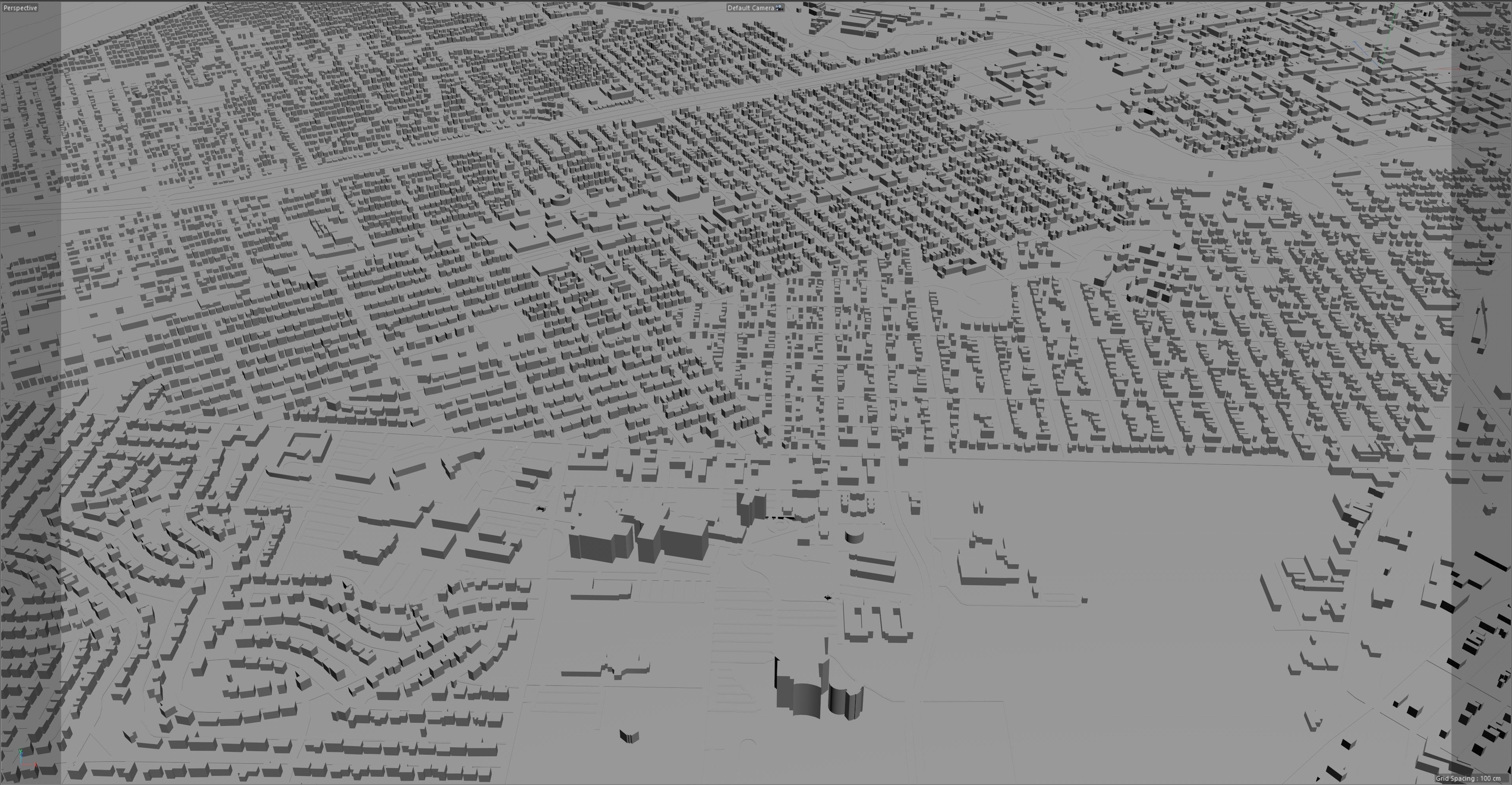 San Angelo Texas USA 40km Low-poly 3D model_13