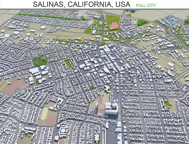 Salinas California USA 20km