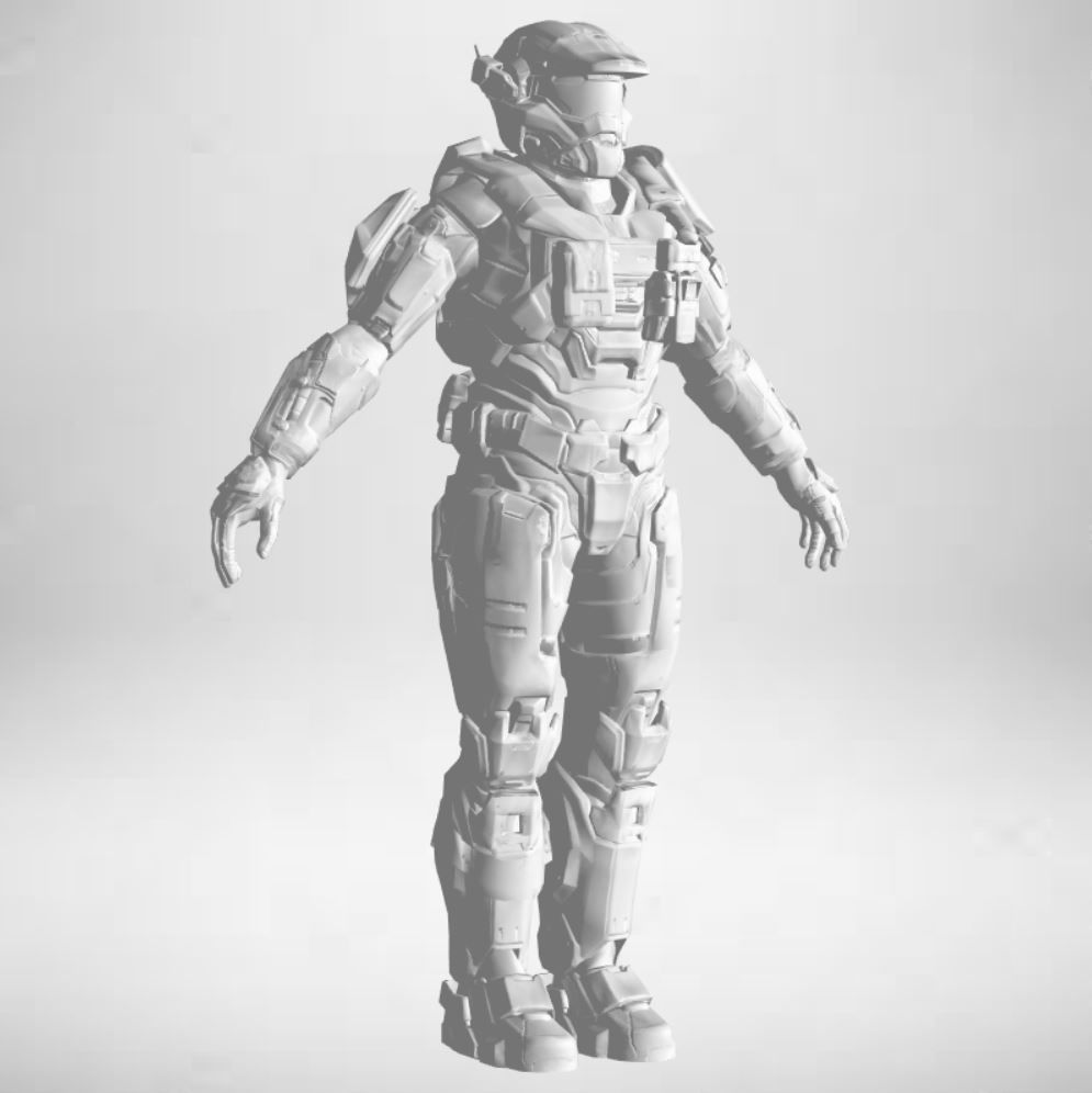 Gameready Character - 01 Low-poly 3D model_7