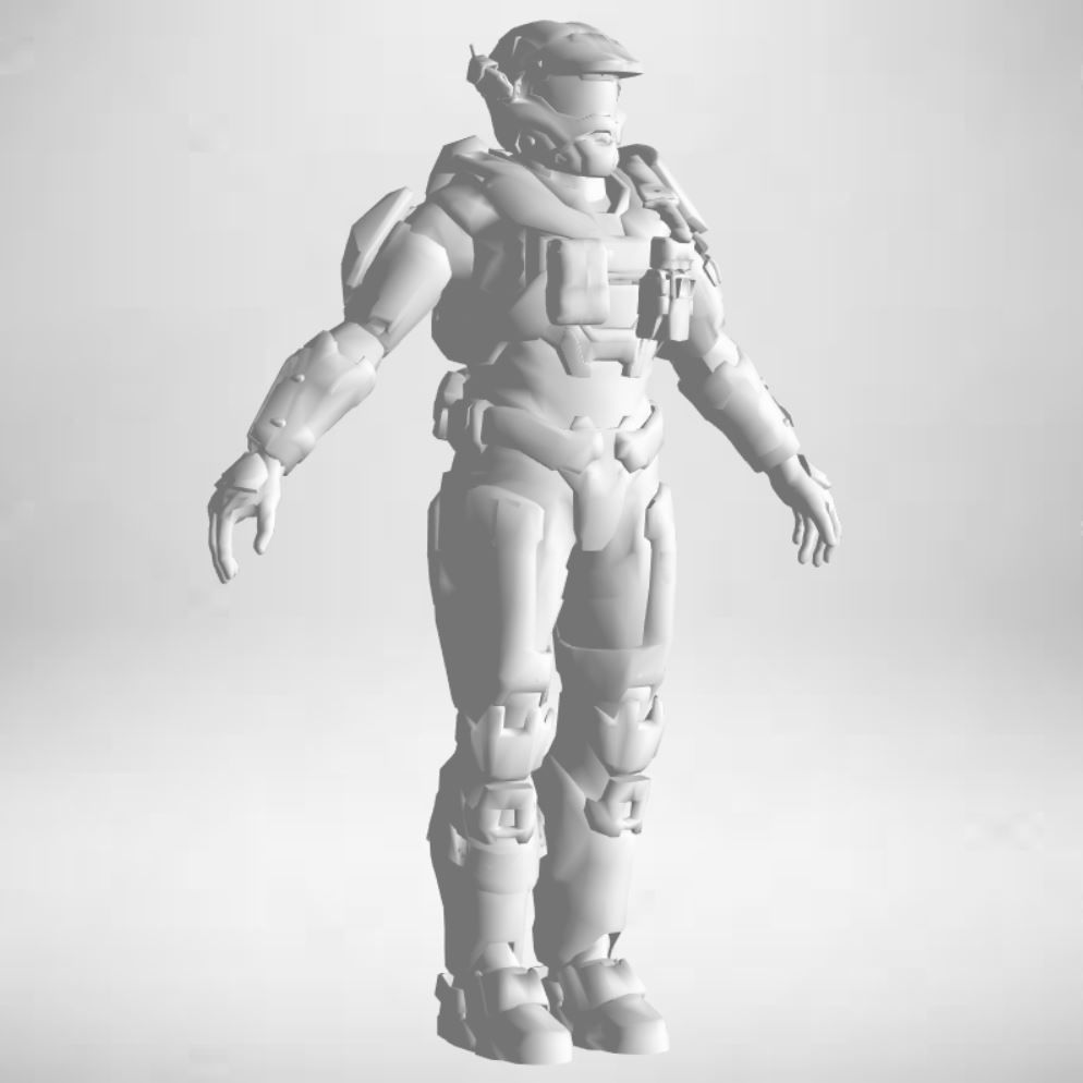 Gameready Character - 01 Low-poly 3D model_8