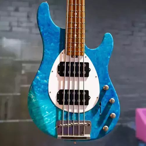 Bass Guitar 3D model