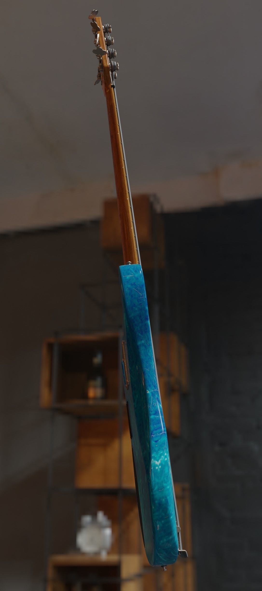 Bass Guitar 3D model_23