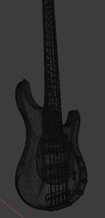 Bass Guitar 3D model_28
