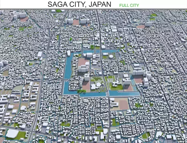 Saga City Japan 50km