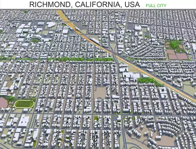 Richmond California USA 25km