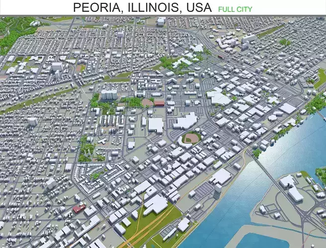 Peoria Illinois USA 40km