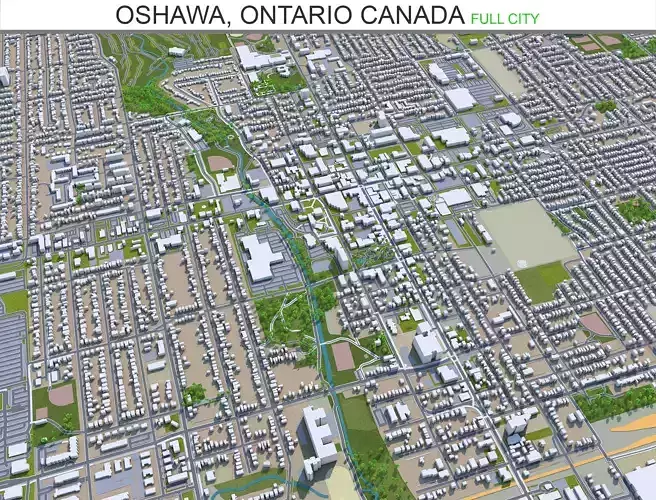 Oshawa Ontario Canada 30km