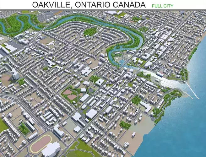 Oakville Ontario Canada 25km