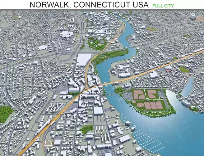 Norwalk Connecticut USA 20km