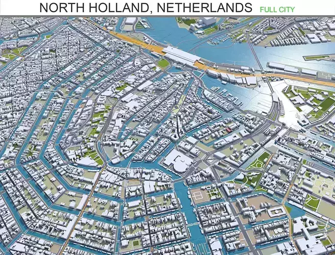 North Holland Netherlands 150km