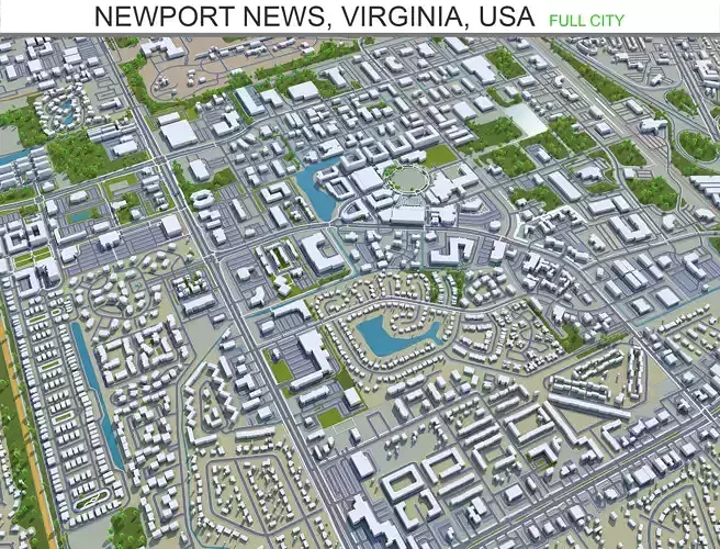 Newport News Virginia USA 40km