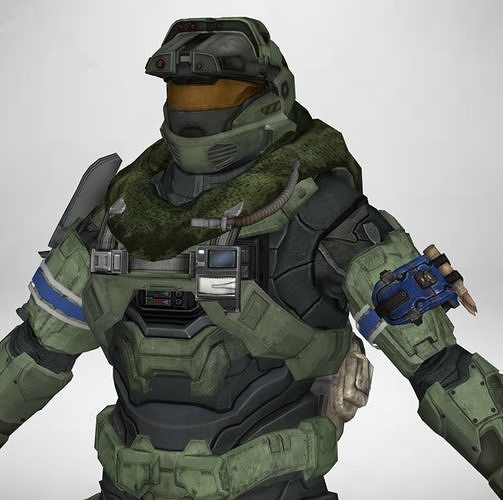 Gameready Character - 04 Low-poly 3D model