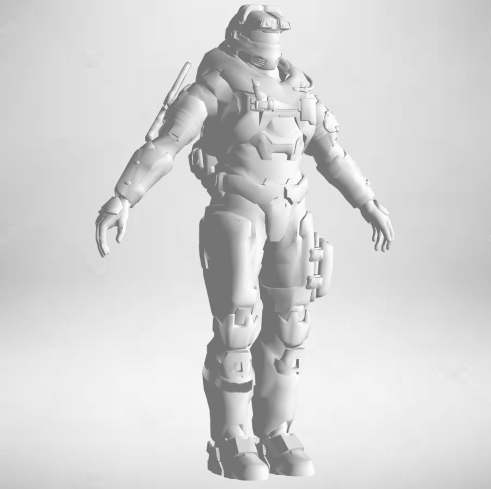 Gameready Character - 04 Low-poly 3D model_8