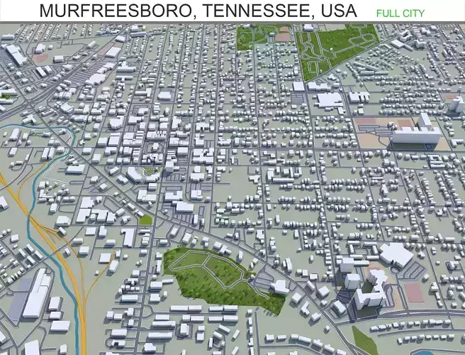 Murfreesboro Tennessee USA 30km