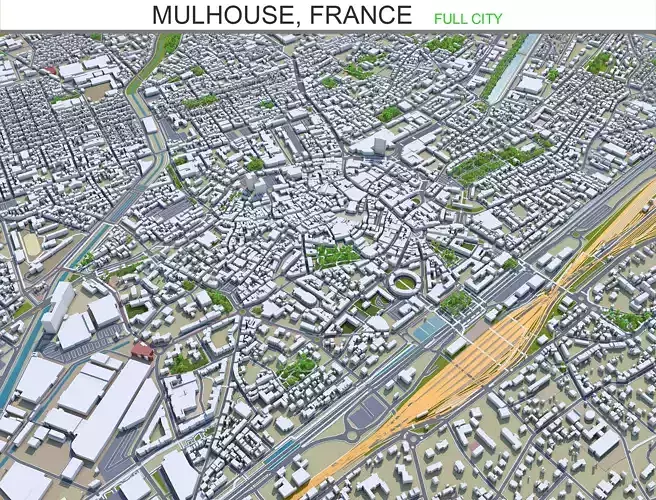 Mulhouse France 20km