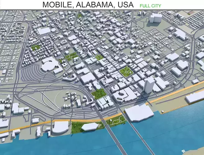 Mobile Alabama USA 40km