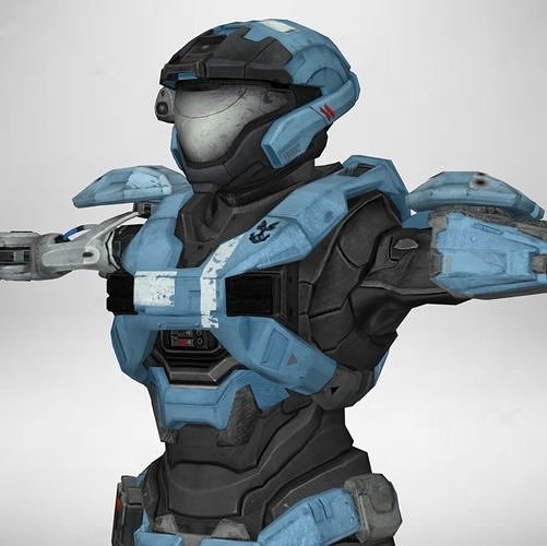 Gameready Character - 05 Low-poly 3D model