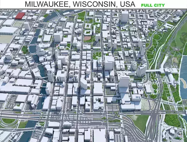 Milwaukee City Wisconsin USA