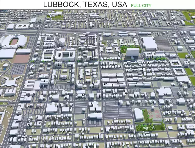 Lubbock Texas USA 30km