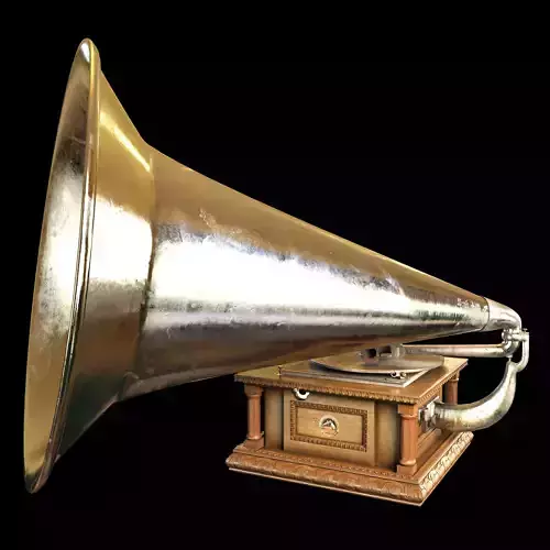 Old gramophone