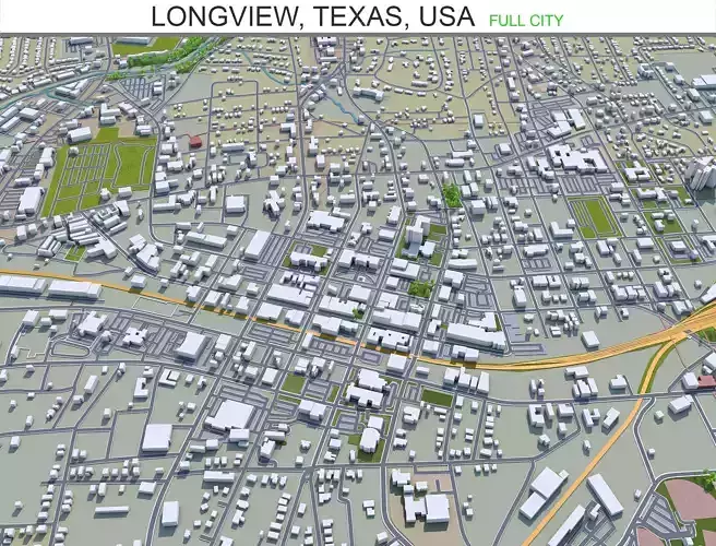 Longview Texas USA 30km