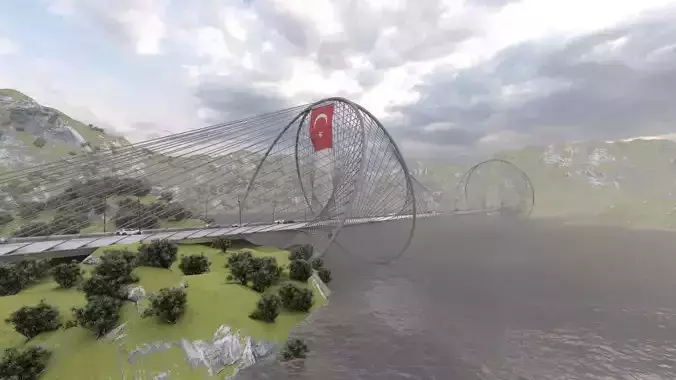 The bridge 3d models