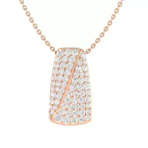 Women pendant 3dm stl render detail