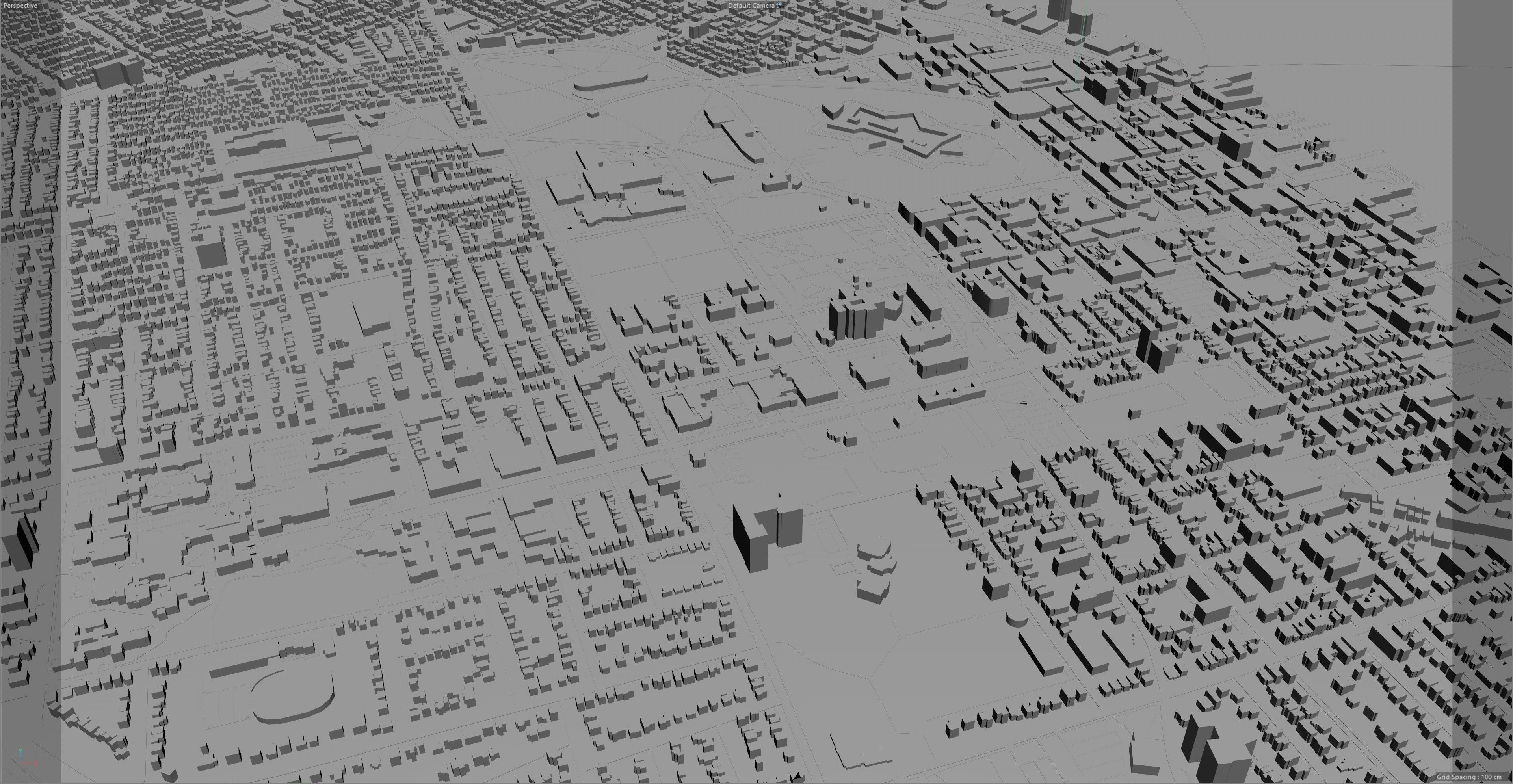 Halifax Nova Scotia Canada 50km Low-poly 3D model_13