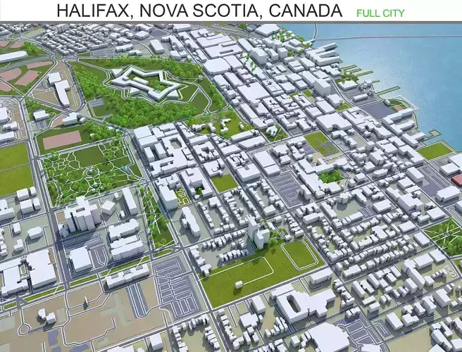 Halifax Nova Scotia Canada 50km