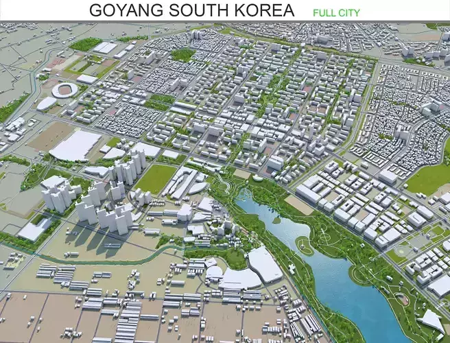 Goyang South Korea 40km