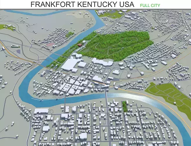 Frankfort Kentucky USA 20km
