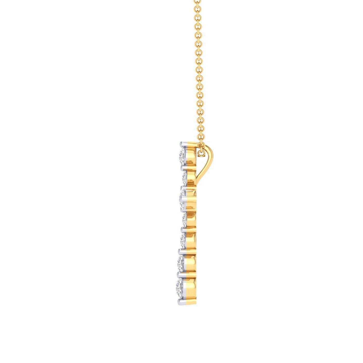 Cross pendant 3dm stl render detail 3D print model_7